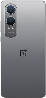 LEISURELIC ONEPLUS NORD CE4 LITE WITH CAMERA RING GALSS Back Panel(SUPER SILVER)
