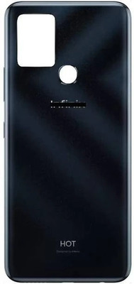 SRaccessories Infinix Hot 10 (X682) Back Panel(Obsidian Black)