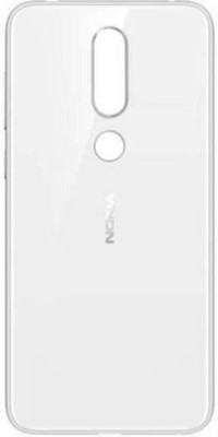 SRaccessories Nokia 6.1 Plus Back Panel(White)