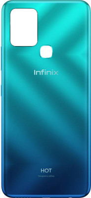 HQP for Infinix Hot 10 ( X682B, X682C, MZ-Infinix X682B ) Battery Back Door Replacement [ With Volume and Power Key ] Back Panel(Ocean Wave)