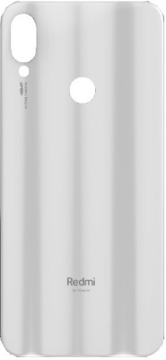 Sandreezz Xiaomi Redmi Note 7 Pro (Glass) (Best Quality) (with Proper Logo) Back Panel(Astro White)