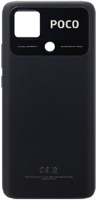 AL HAYY TRADERS POCO C40 Back Panel(BLACK)