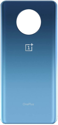 Kraze4blaze OnePlus 7T (Glass)(With Proper Logo) Back Panel(Blue)