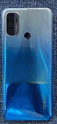 AL BAARI STORE Oppo A53 Full Housing (Model No.CPH2127, CPH2131) Full Panel(White blue)