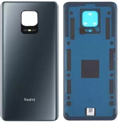Sandreezz Xiaomi Redmi Note 9 Pro (Glass) (with Proper Logo) Back Panel(Interstellar Black)