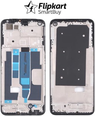 Flipkart SmartBuy Realme 8 5G Front Housing LCD Frame Bezel Plate Front Panel(Black)