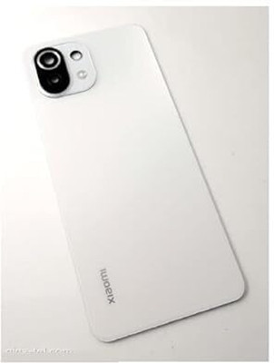 Kraze4blaze Xiaomi Mi 11 Lite (Best Quality)(With Camera Lens)(With Proper Logo) Back Panel(White)
