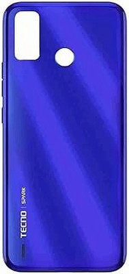Docile Tecno Spark Go 2020 KE5 Back Panel Premium Mobile Body Housing Replacement Back Panel(Blue)
