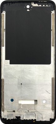 HQP for Infinix Hot 12 Play 4G ( X6816C, X6816 ) Front Housing LCD Frame Bezel Plate Digitizer Panel(Black)