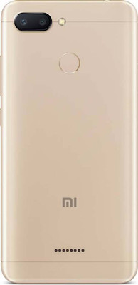 Flipkart SmartBuy Mi Redmi 6 Back Panel(Gold)