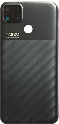 Tworld Realme Narzo 30A ( RMX3171 ) Battery Replacement Back Panel(Laser Black)