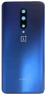 KezeMize OnePlus 7 Pro (with Camera Lens) (with Proper Logo) (Glass) Back Panel(Nebula Blue)