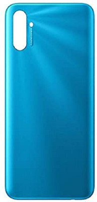 AceKing Battery Door Back Panel Housing Body with Logo for Realme C3 Back Panel(Blue)