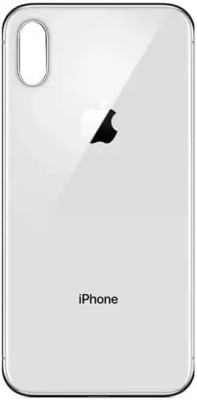 SAPNXA apple IPHONE X GLASS Back Panel(white)