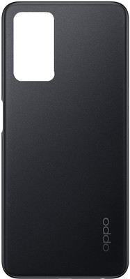Sandreezz OPPO A96 (with Proper Logo) Back Panel(Starry Black)