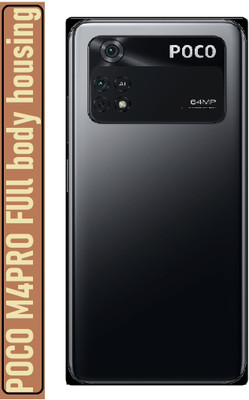 AL HAYY TRADERS POCO M4pro -4G FULL BODY HOUSING Full Panel(BLACK)