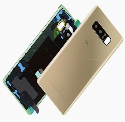 SPAREWARE SAMSUNG Samsung Galaxy Note 8 -Gold (WITH CAMERA LENS) Back Panel(Gold)