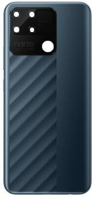 digie back Panel for ReaIme Narzo 50A /Back Door back body With logo (Check Model Properly Back Panel(Black)