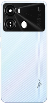 HQP for Itel P40 ( P662L ) [ With Volume + Power Key, Camera Glass and Camera Lens Cover ] Battery Back Door Replacement Back Panel(Dreamy Blue)