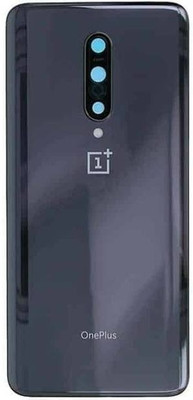 SRaccessories Oneplus 7 Pro Glossy Glass Back Panel(Mirror Grey)