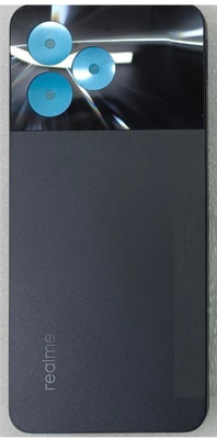VRAVMO REALME REALME C53 (MIGHTY BLACK) Back Panel(MIGHTY BLACK)