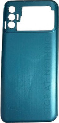 Sandreezz Tecno Spark 8P (KG7H) (with Proper Logo) Back Panel(Turquoise Cyan)