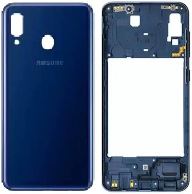SPAREWARE SAMSUNG Samsung Galaxy A20 -Blue (RING + BACK PANEL) Back Panel(Blue)
