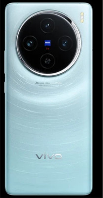 Shkiyo VIVO X100 With Camera Lens With Proper Logo Back Panel(Blue)