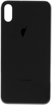 Niviti Apple Iphone XS MAX Back Panel(Black)
