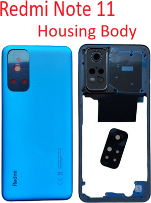 INSERVICE REDMI NOTE 11 HOUSING BODY WITH PROPER LOGO Full Panel(Horizon Blue)