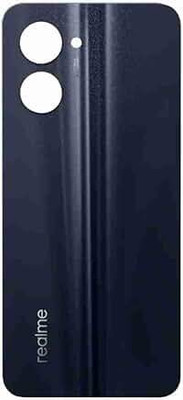 SPAREASP Realme C33 (With Proper Logo) Black Back Panel(Black)