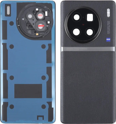 Shkiyo VIVO X90 With Camera Lens And With Proper Logo Back Panel(Black)