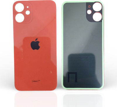 Shahi Fashion APPLE I PHONE 12 MINI Back Panel(Red)