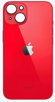 FLOUNDER APPLE IPHONE 14 PLUS GLASS WITH PROPER LOGO Back Panel(RED)
