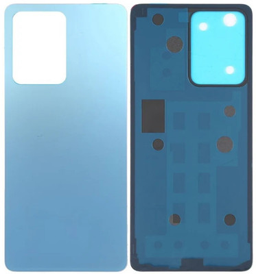 KezeMize Xiaomi Redmi Note 12 Pro 5G (Glass)(Best Quality)(With Proper Logo) Back Panel(Blue)