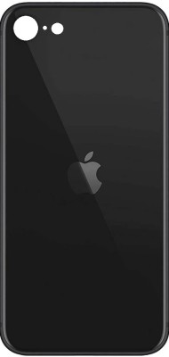 Farcry APPLE IPHONE SE 2020 (GLASS) WITH PROPER LOGO Back Panel(BLACK)