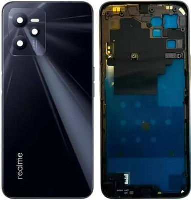 SRaccessories Realme C35 (Housing Body) (Side Keys with Middle Body) Full Panel(Glowing Black)