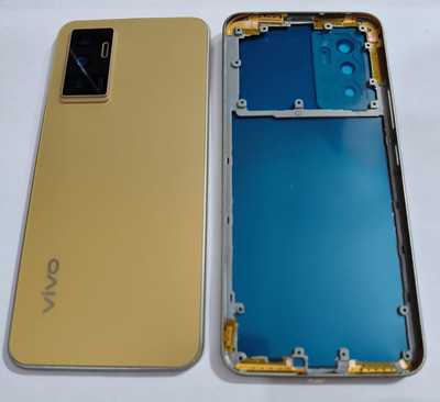 FixHub Vivo V23E BACK PANEL COMPATIBLE Back Panel(gold)