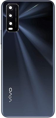 Sandreezz Vivo Y20T with Proper Logo (With Middle Ring Camera Lens & Side Volume Power Buttons) Full Panel(Obsidian Black)
