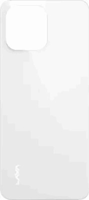 HNVIEW LAVA YUVA 2 PRO BACK GLASS PANEL WITH LOGO COMPATIBLE Back Panel(White)