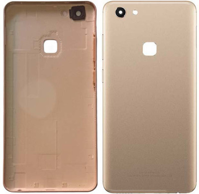 imbi vivo V7 (1718) With Network Antenna, Power and Volume Button Camera Glass Full Panel(Gold)