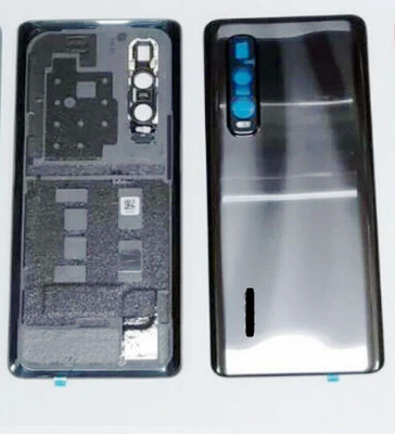 Kraze4blaze Oppo Find X2 Pro (With Proper Logo) Back Panel(Black)
