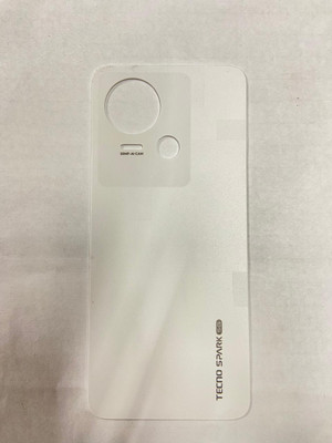 Tworld Tecno Spark 10 5G ( KI8 ) Battery Back Replacement Back Panel(White)