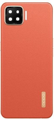 Kraze4blaze Oppo F17 (With Proper Logo) Back Panel(Dynamic Orange)
