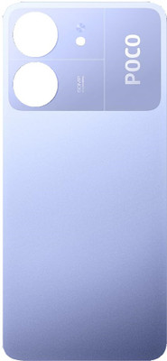 Kraze4blaze Poco C65 (With Logo Proper) Back Panel(Purple)