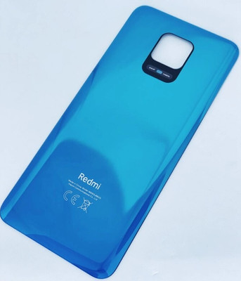 Sandreezz Xiaomi Redmi Note 9s (Glass) (Best Quality) (with Proper Logo) Back Panel(Aurora Blue)