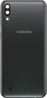 SRaccessories Samsung Galaxy M10 / SM-M105 (with Proper Logo) Back Panel(Black)