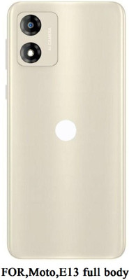AL HAYY TRADERS FOR. Motorola Moto E13 FULL BODY HOUSING Full Panel(white)
