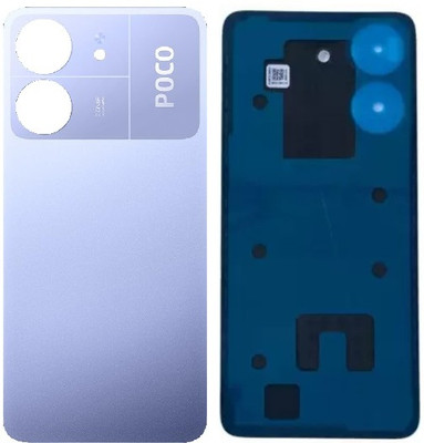 Sandreezz Xiaomi Poco C65 (Best Quality) (with Proper Logo) Back Panel(Pastel Blue)