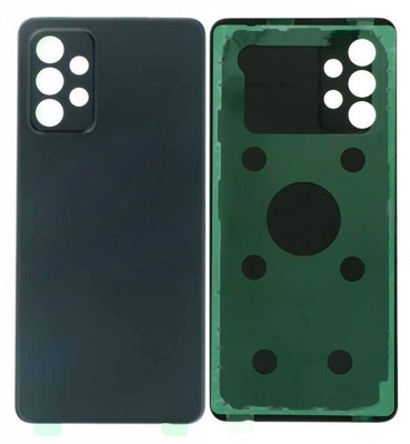 Kraze4blaze Samsung Galaxy A72 (With Proper Logo) Back Panel(Awesome Black)